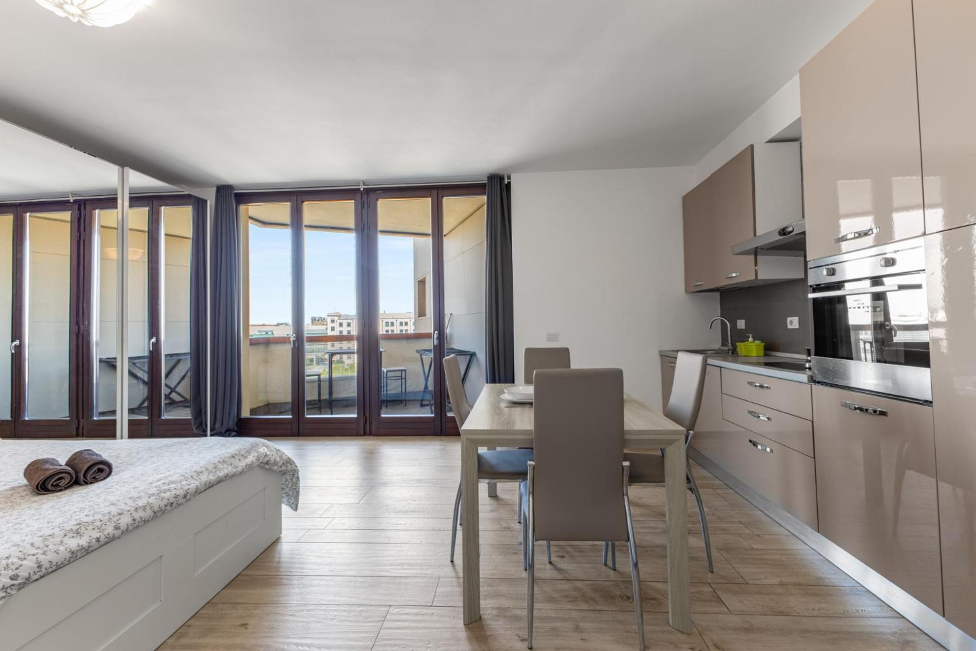 Monolocale Con Balcone Self Check In Milano Sempione Apartment Ngoại thất bức ảnh